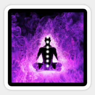 Sacred violet flame Sticker